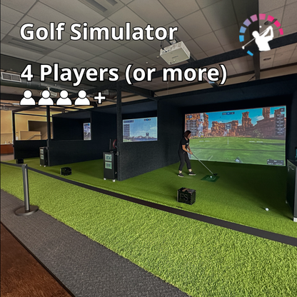 Golf Simulator - 4 Players (or more)