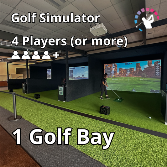 Golf Simulator - 4 Players (or more)